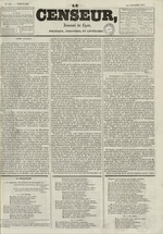 Le Censeur : journal de Lyon, politique, industriel et littéraire, N°693