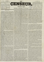 Le Censeur : journal de Lyon, politique, industriel et littéraire, N°697