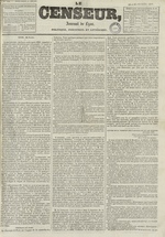 Le Censeur : journal de Lyon, politique, industriel et littéraire, N°702