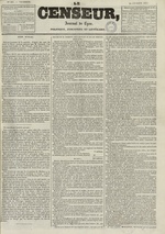Le Censeur : journal de Lyon, politique, industriel et littéraire, N°703