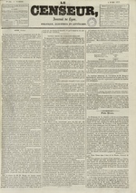 Le Censeur : journal de Lyon, politique, industriel et littéraire, N°710