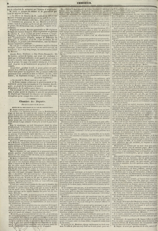 
						Affichage en mode lecture de la page
					