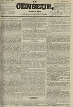 Le Censeur : journal de Lyon, politique, industriel et littéraire, N°877, pp. 1