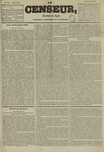 Le Censeur : journal de Lyon, politique, industriel et littéraire, N°964, pp. 1