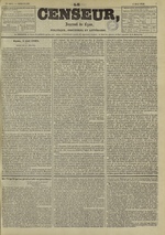 Le Censeur : journal de Lyon, politique, industriel et littéraire, N°1071, pp. 1