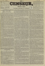 Le Censeur : journal de Lyon, politique, industriel et littéraire, N°1094, pp. 1