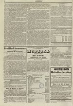 Le Censeur : journal de Lyon, politique, industriel et littéraire, N°1164, pp. 4
