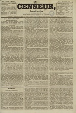 Le Censeur : journal de Lyon, politique, industriel et littéraire, N°1251