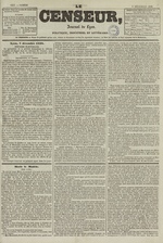 Le Censeur : journal de Lyon, politique, industriel et littéraire, N°1253