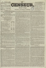 Le Censeur : journal de Lyon, politique, industriel et littéraire, N°1268