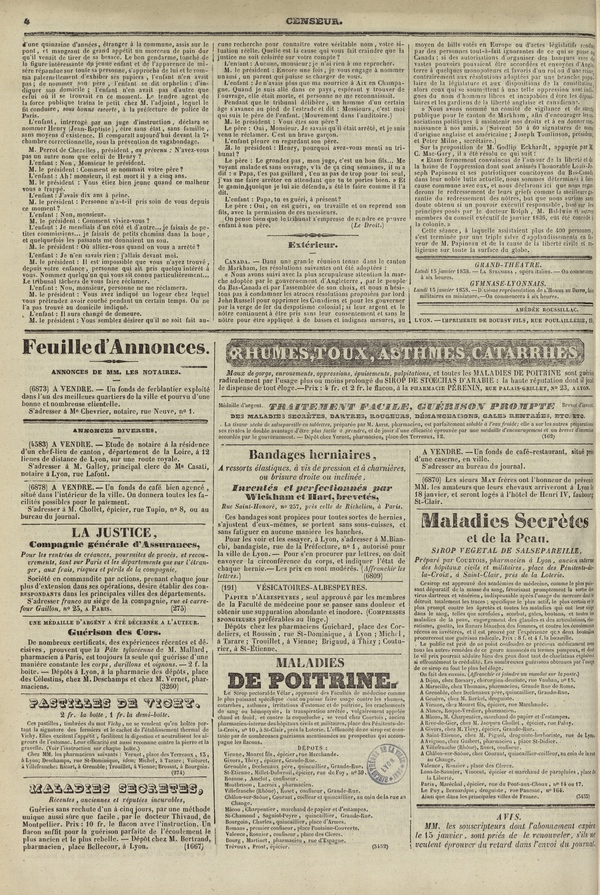 
						Affichage en mode lecture de la page
					
