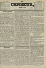 Le Censeur : journal de Lyon, politique, industriel et littéraire, N°981