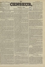 Le Censeur : journal de Lyon, politique, industriel et littéraire, N°990