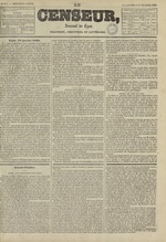 Le Censeur : journal de Lyon, politique, industriel et littéraire, N°991