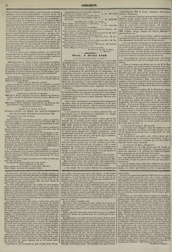 
						Affichage en mode lecture de la page
					