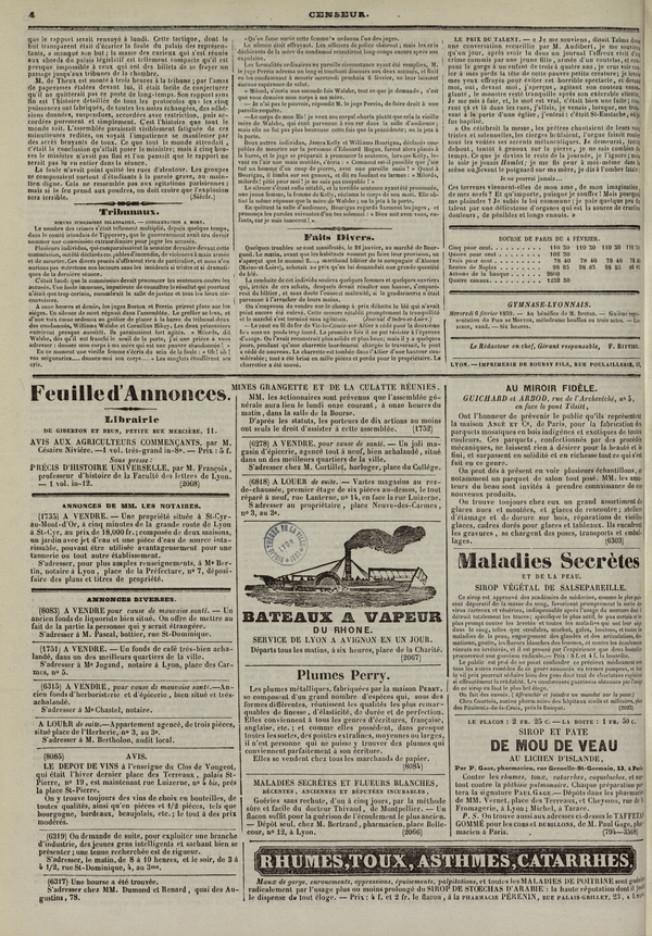 
						Affichage en mode lecture de la page
					