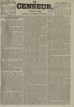 Le Censeur : journal de Lyon, politique, industriel et littéraire, N°1309, pp. 1