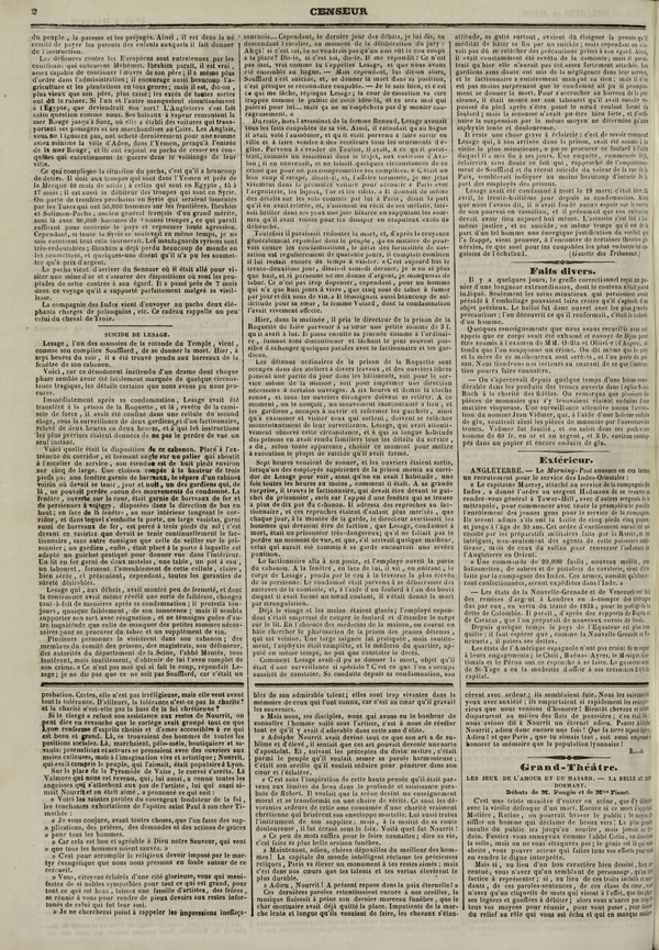 
						Affichage en mode lecture de la page
					