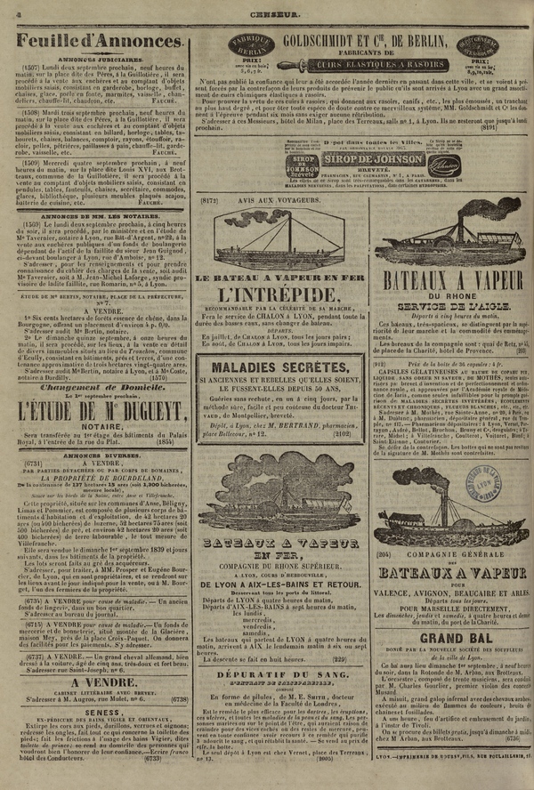 
						Affichage en mode lecture de la page
					