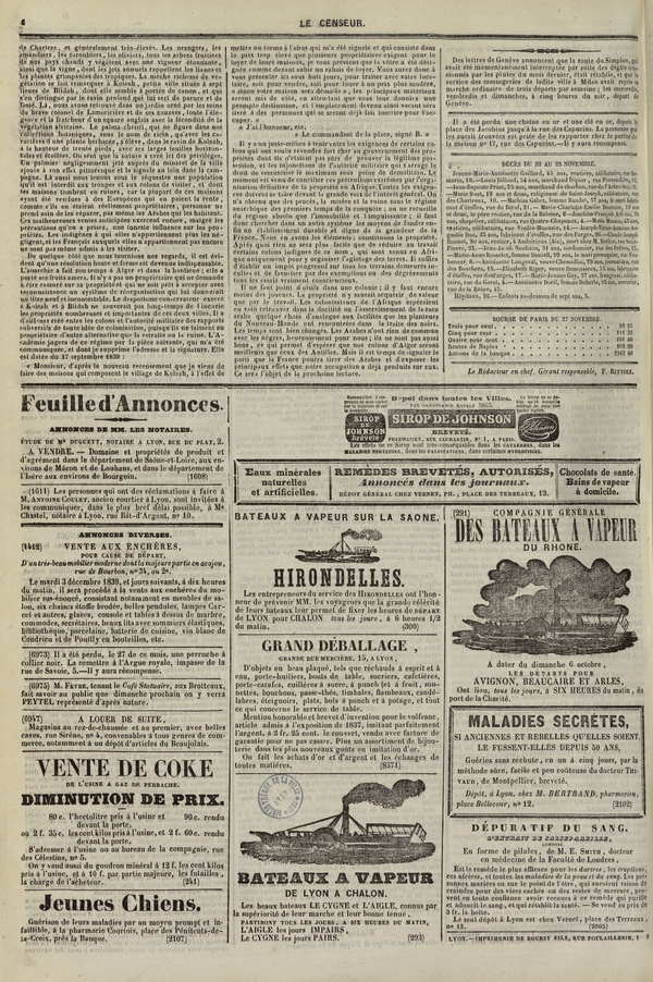 
						Affichage en mode lecture de la page
					