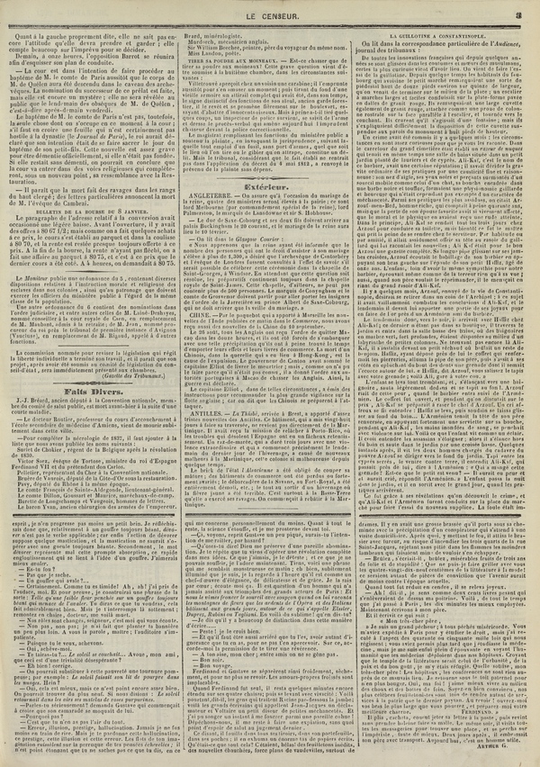 
						Affichage en mode lecture de la page
					