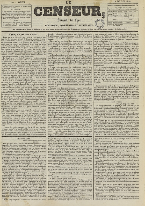 
						Affichage en mode lecture de la page
					