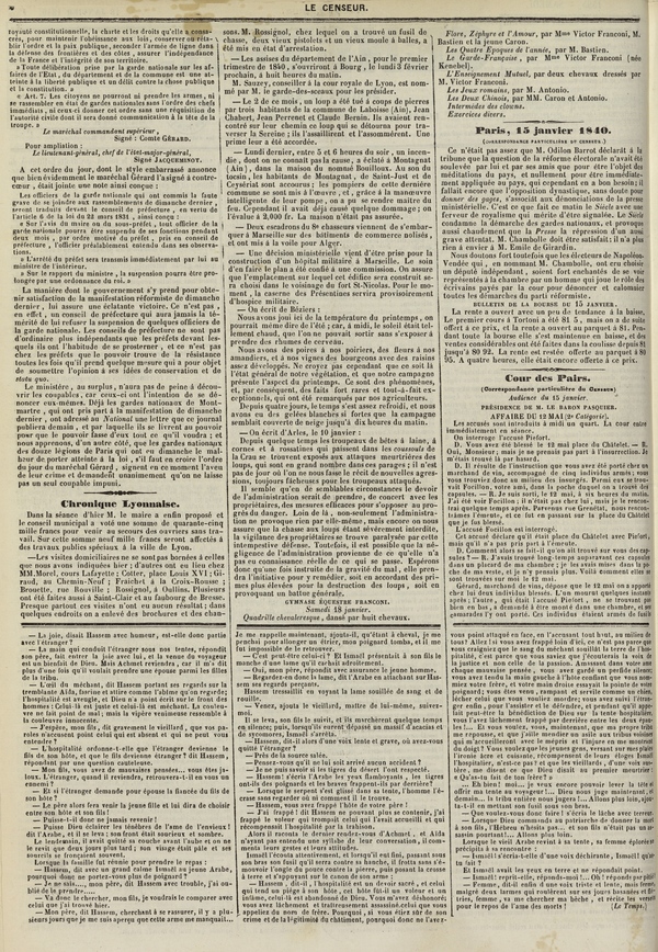 
						Affichage en mode lecture de la page
					