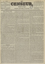 Le Censeur : journal de Lyon, politique, industriel et littéraire, N°1601