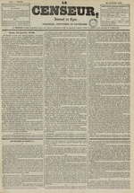 Le Censeur : journal de Lyon, politique, industriel et littéraire, N°1604