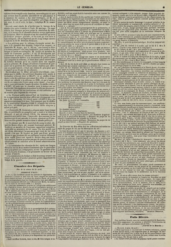 
						Affichage en mode lecture de la page
					