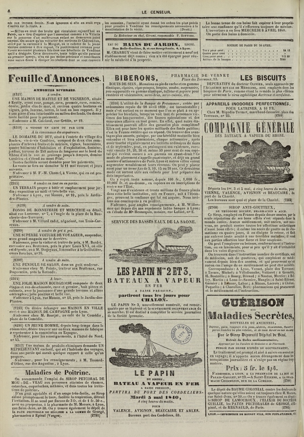 
						Affichage en mode lecture de la page
					