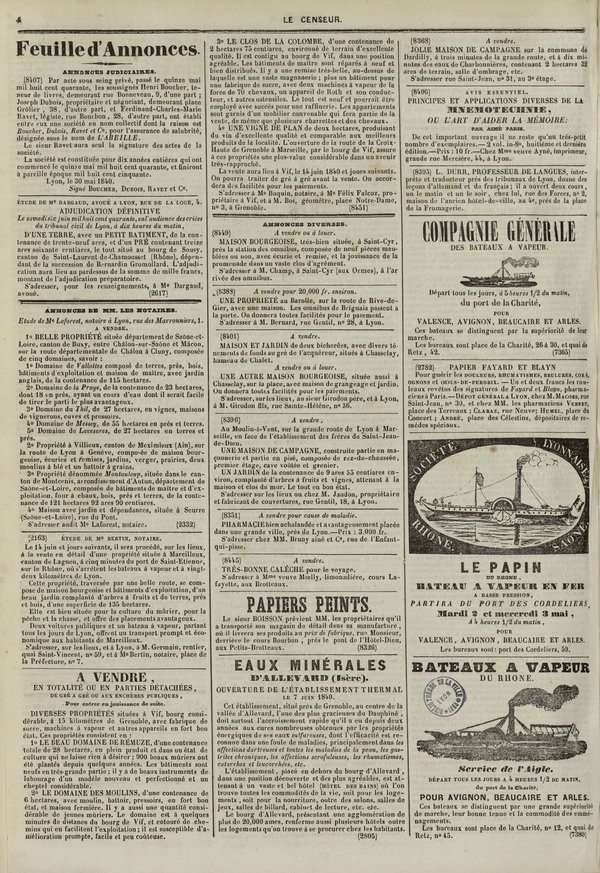 
						Affichage en mode lecture de la page
					