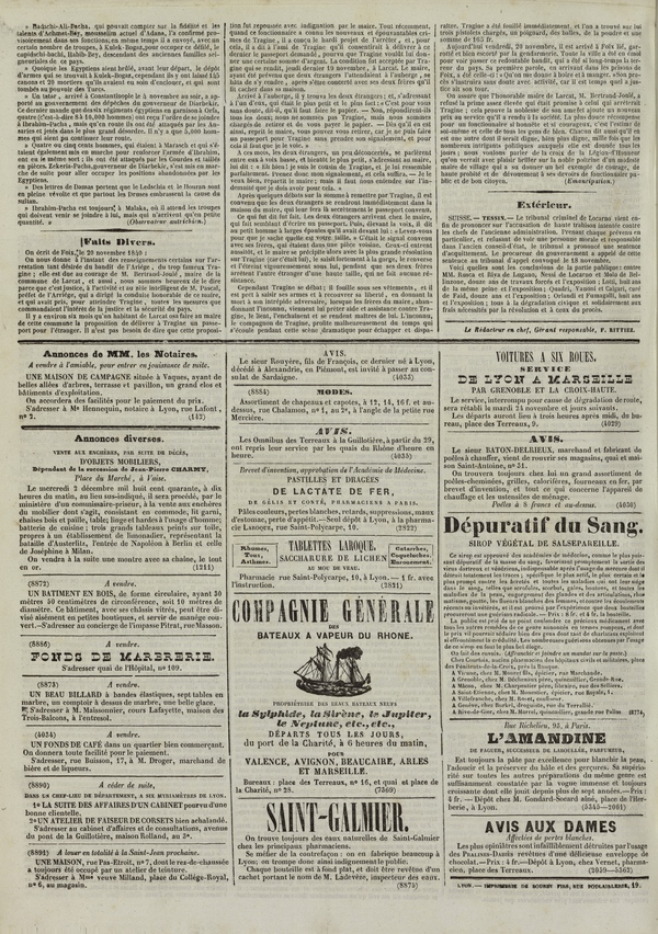 
						Affichage en mode lecture de la page
					