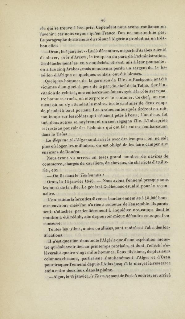 
						Affichage en mode lecture de la page
					