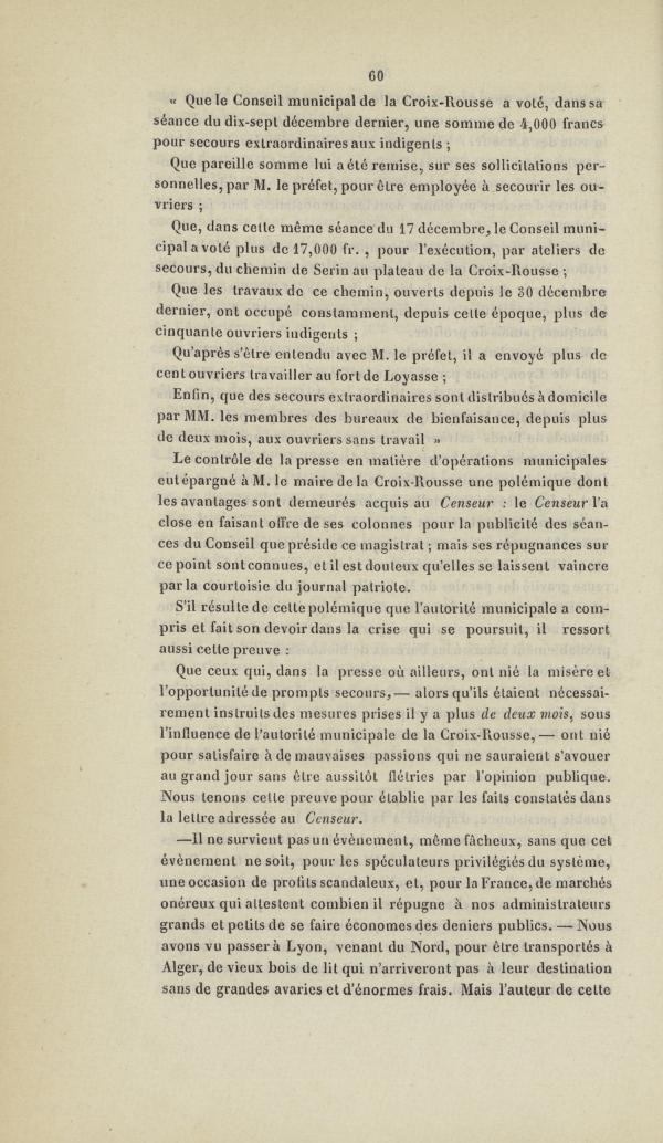 
						Affichage en mode lecture de la page
					