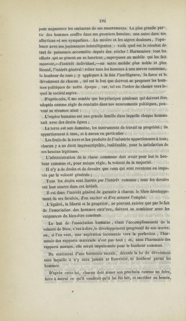 
						Affichage en mode lecture de la page
					