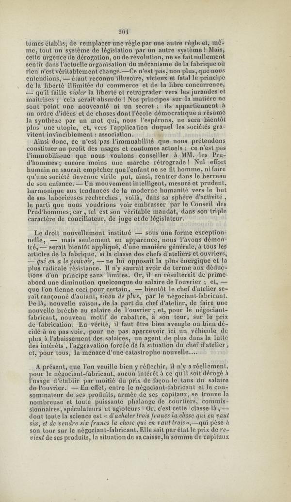 
						Affichage en mode lecture de la page
					