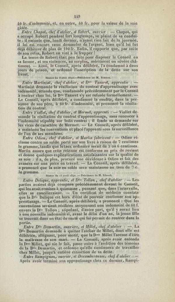 
						Affichage en mode lecture de la page
					