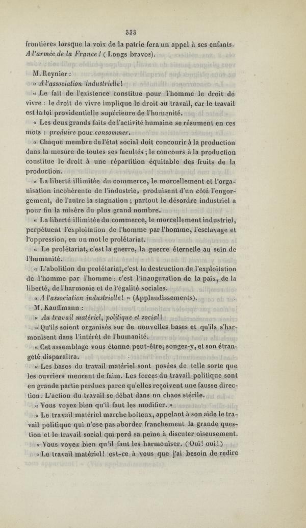 
						Affichage en mode lecture de la page
					