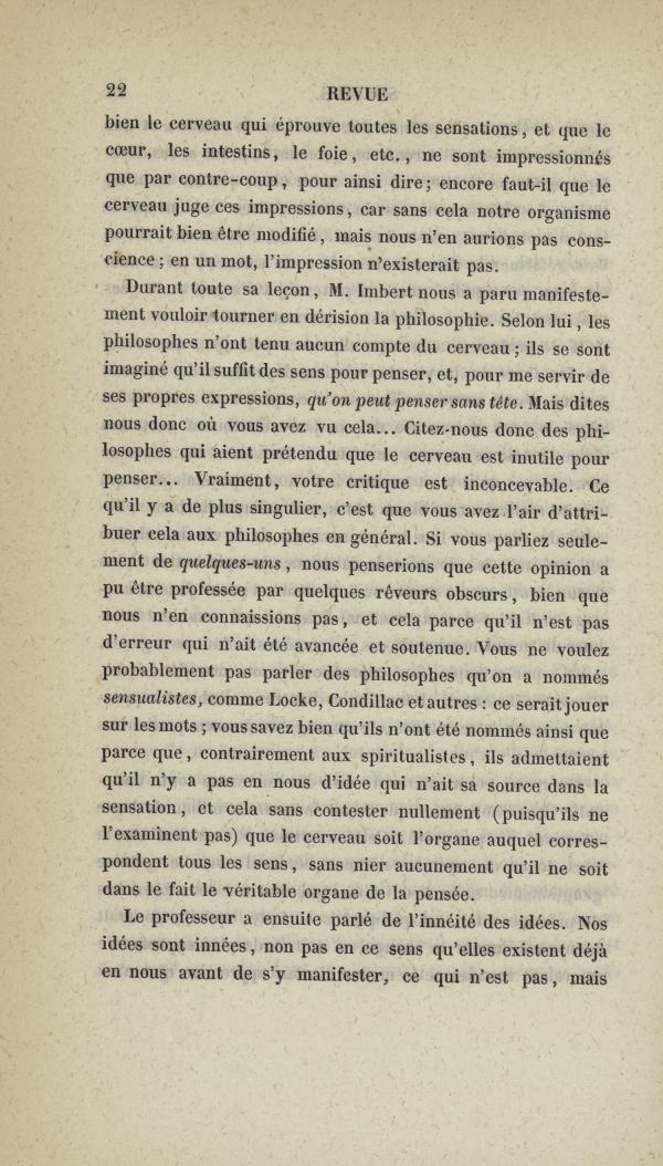 
						Affichage en mode lecture de la page
					