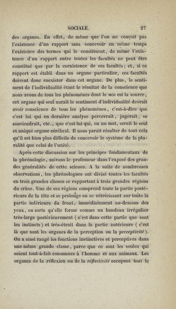 
						Affichage en mode lecture de la page
					