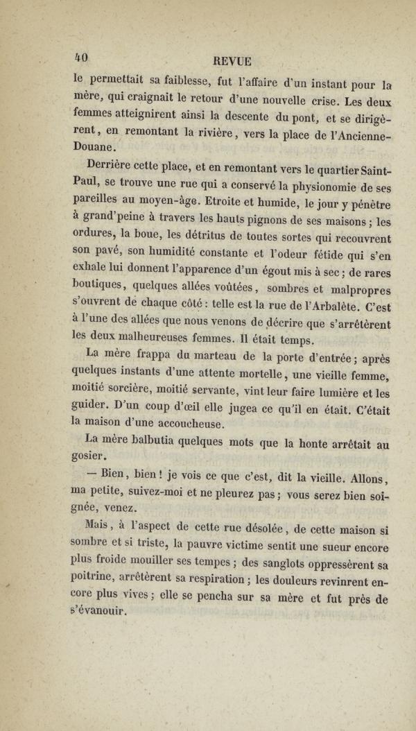 
						Affichage en mode lecture de la page
					