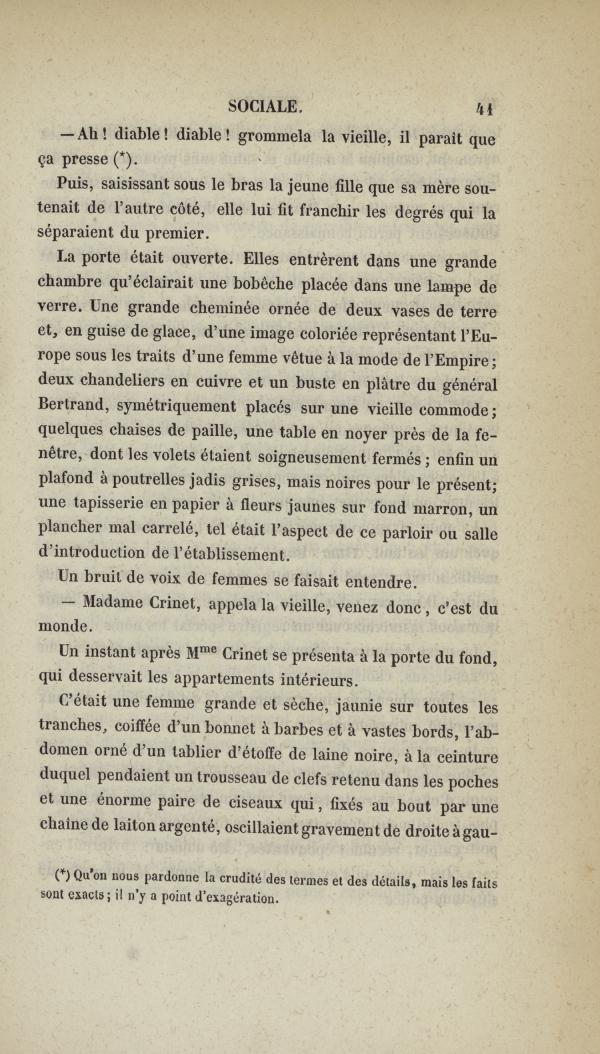 
						Affichage en mode lecture de la page
					