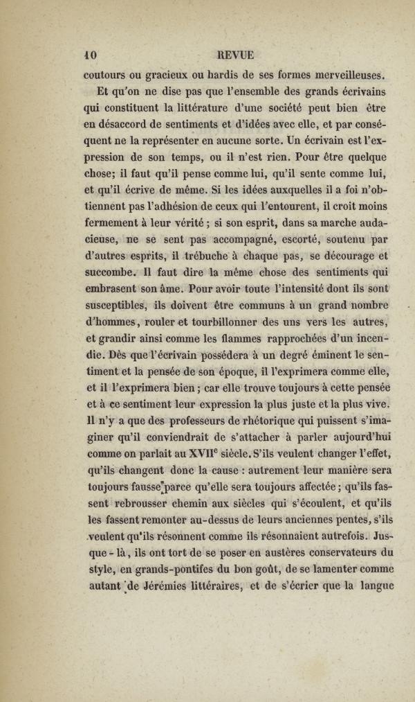 
						Affichage en mode lecture de la page
					