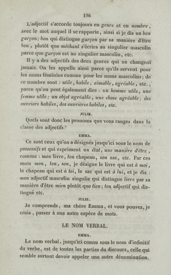 
						Affichage en mode lecture de la page
					