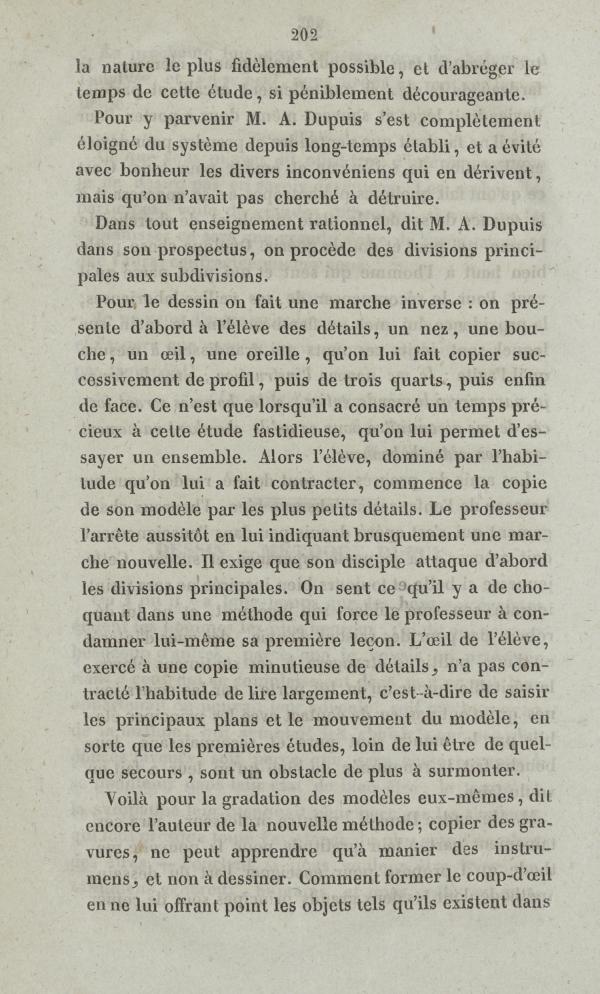 
						Affichage en mode lecture de la page
					