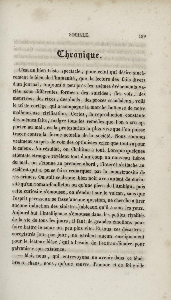 
						Affichage en mode lecture de la page
					