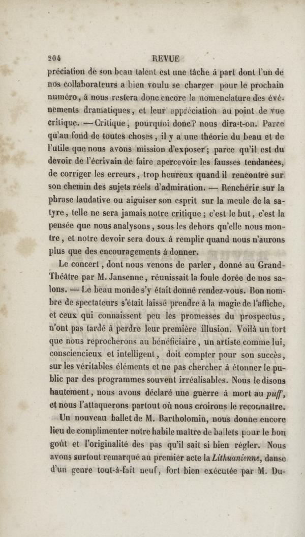 
						Affichage en mode lecture de la page
					
