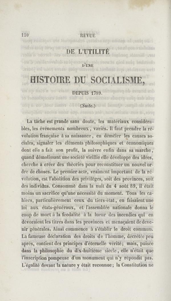 
						Affichage en mode lecture de la page
					