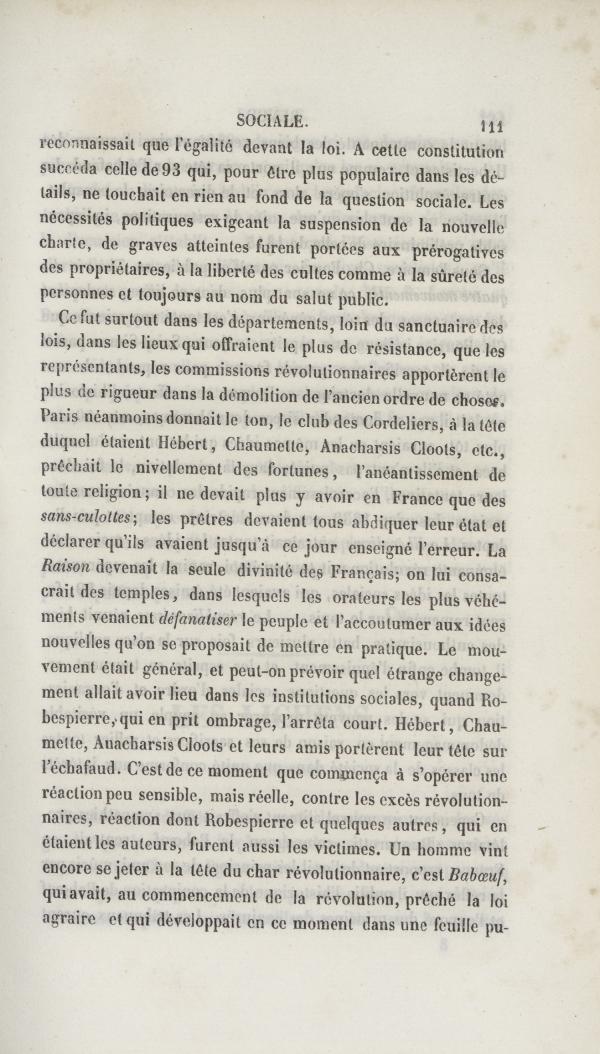 
						Affichage en mode lecture de la page
					